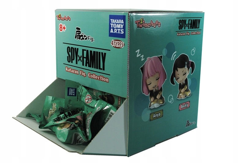 TOMY TWIN. Spy x family fig.kolek. M804953 /24disp – Kolekcjonerskie figurki z ulubionymi bohaterami