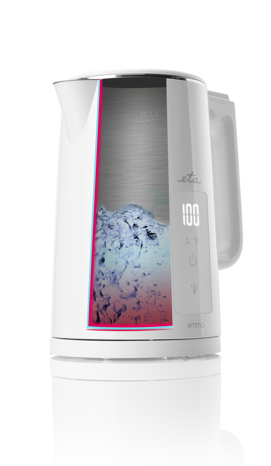 Wysoka moc 2200 W – Szybkie gotowanie wody