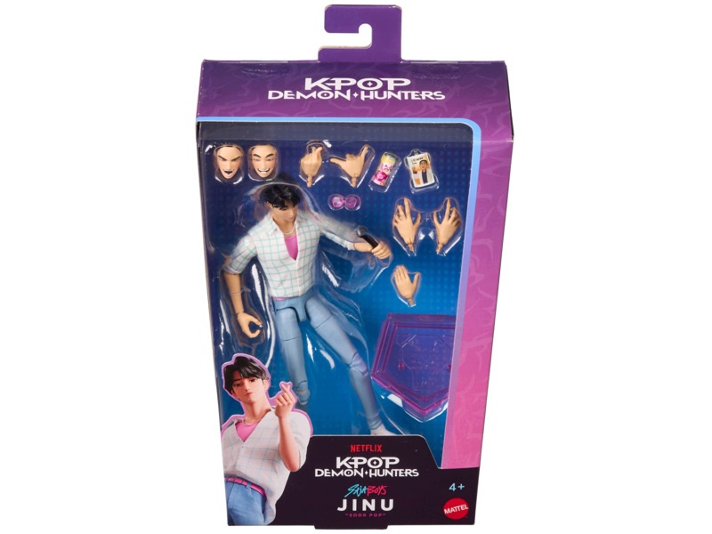 KPop Demon Hunters Saja Boys Jinu „Soda Pop” – Figurka akcji dla fanów K-Popu
