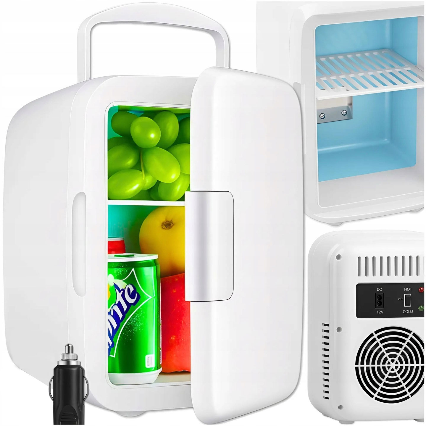 Lodówka Samochodowa Turystyczna Przenośna Chłodzenie i Grzanie 12V do Auta – Idealny Towarzysz Podróży