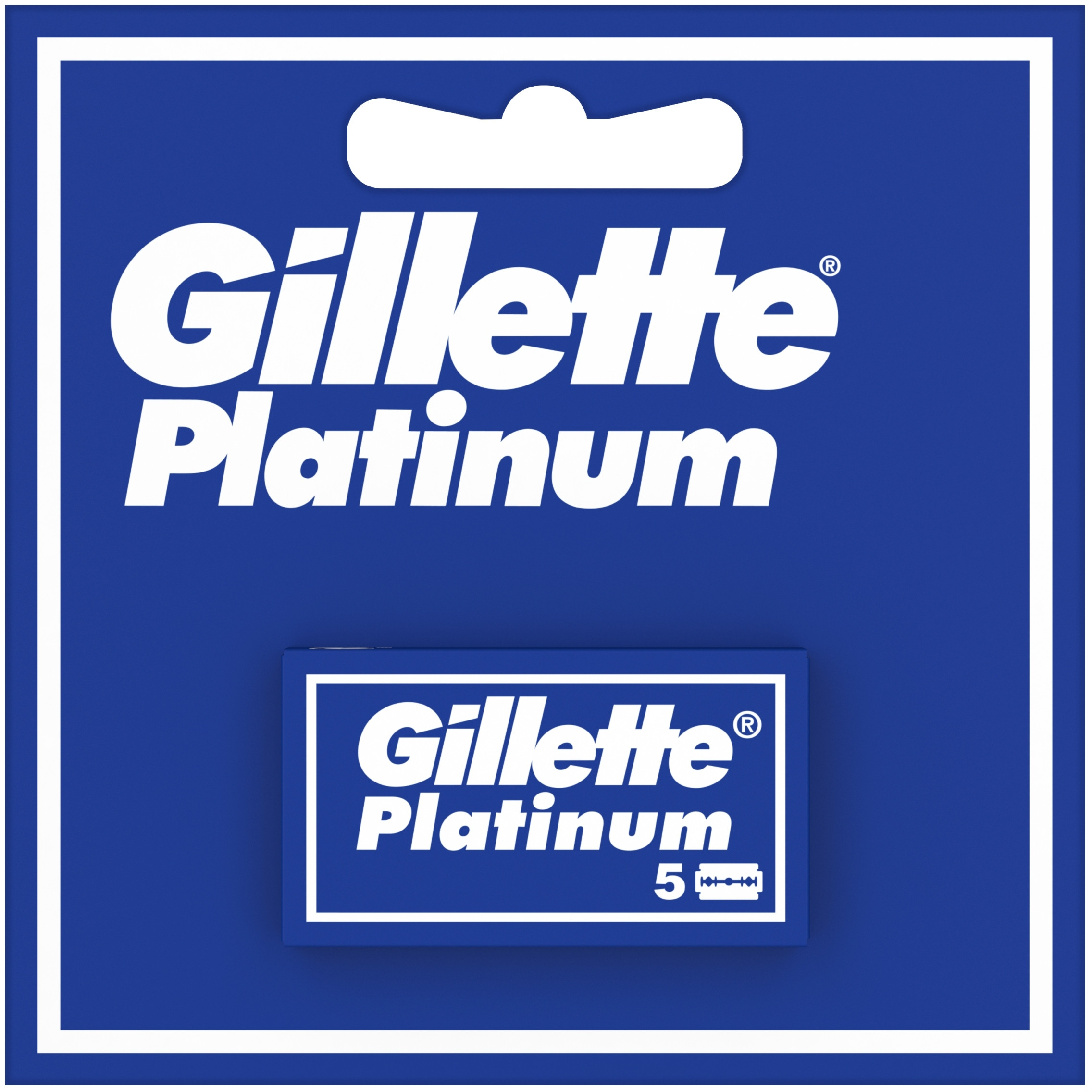 GILLETTE Platinum Żyletki do golenia 5 szt. – Najostrzejsze na rynku