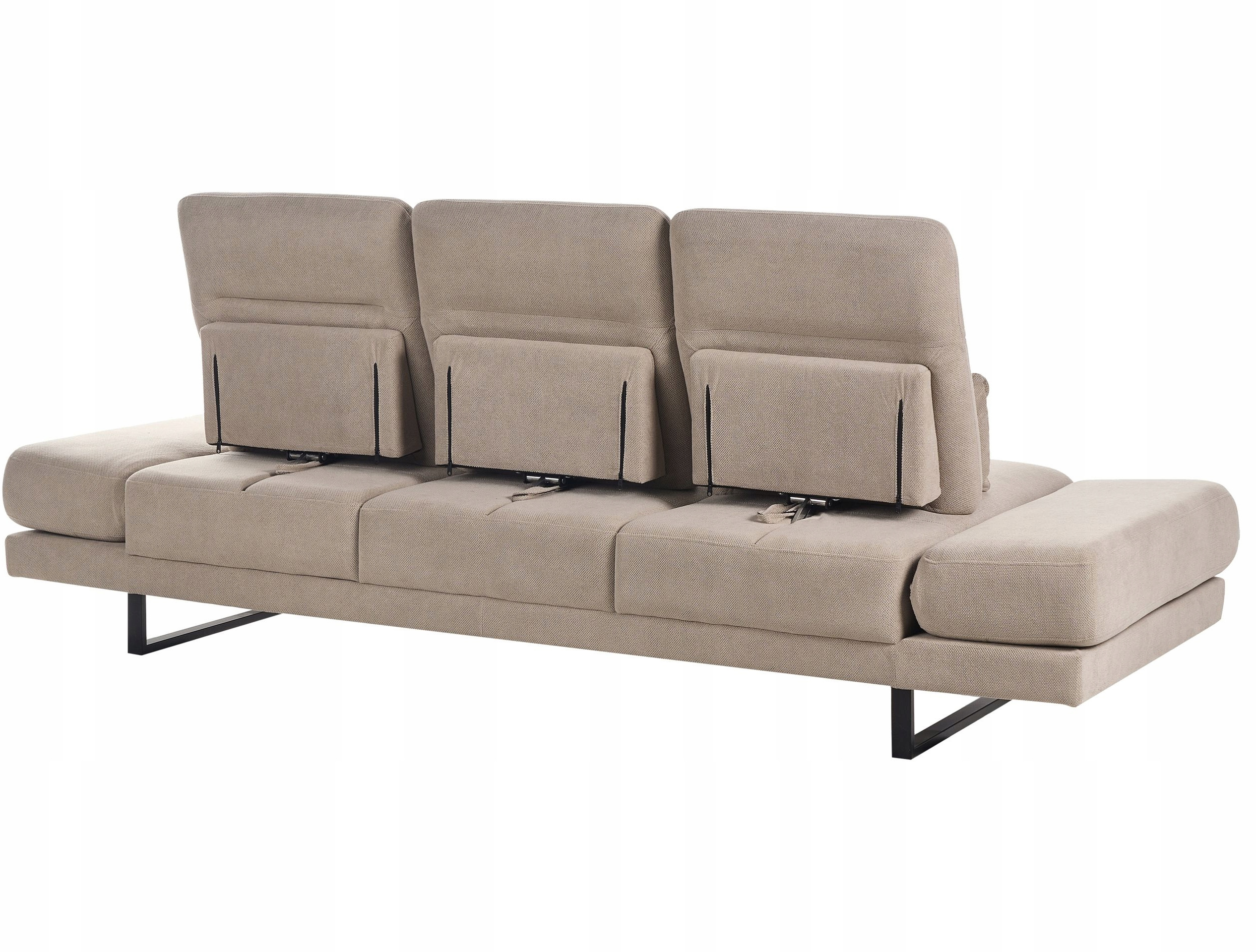 Wodoodporna tkanina i stalowe nogi – Trwałość i stabilność