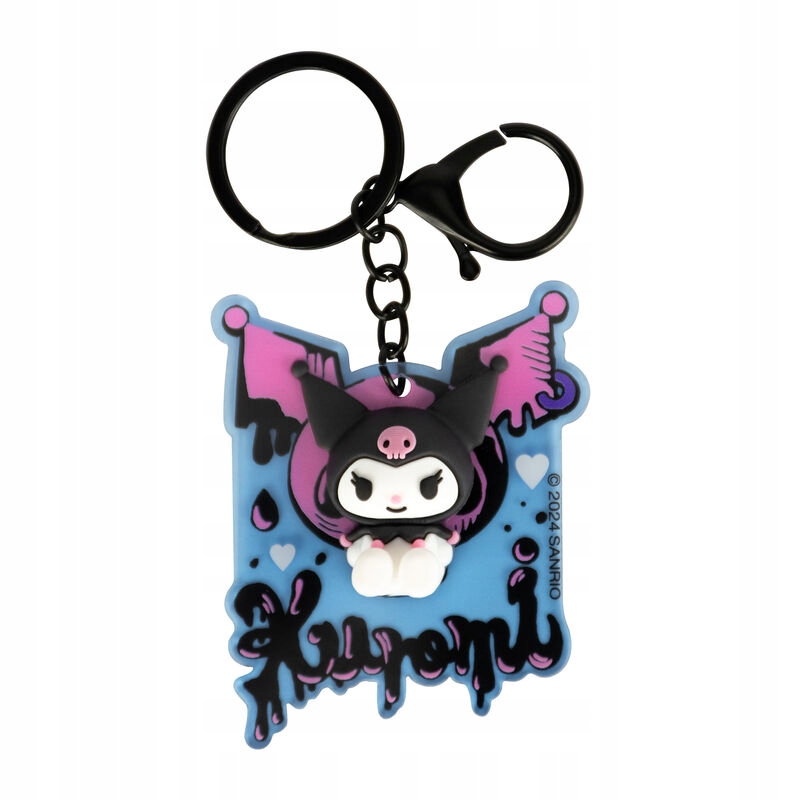 Breloczek 3D Kuromi od BlueSkyStudios – Idealny dla fanów Sanrio