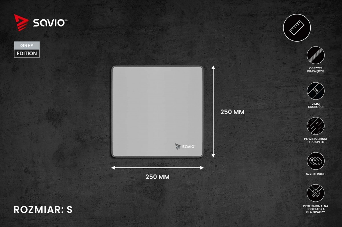 Kompaktowe wymiary dla wygody użytkowania