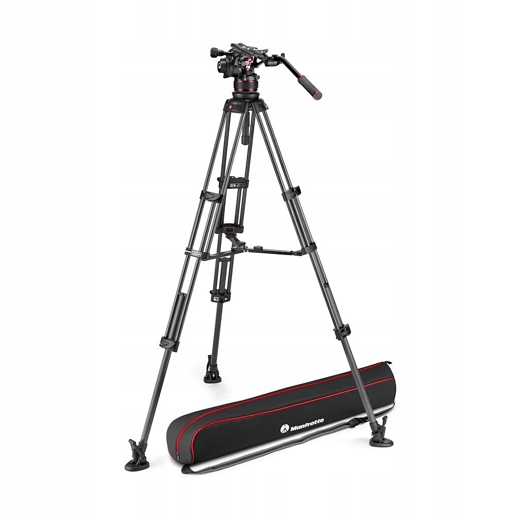 Głowica Manfrotto Zestaw Twin Carbon z głowicą 612 – Profesjonalne wsparcie wideo