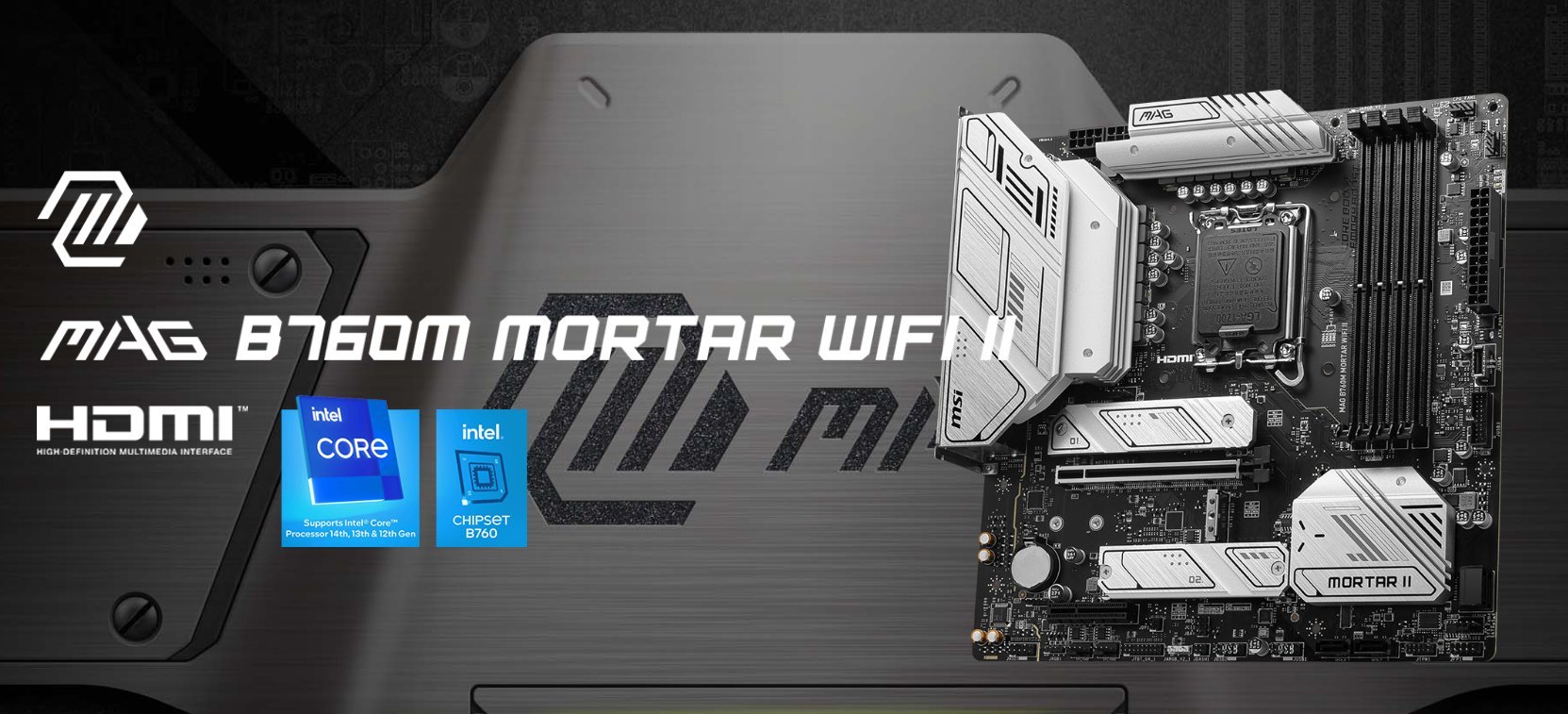 MSI MAG B760M MORTAR WIFI II - Płyta główna - Morele.net