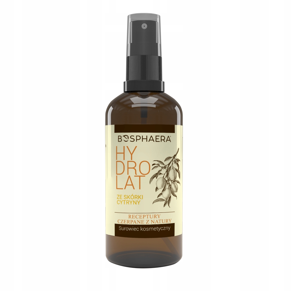 BOSPHAERA Hydrolat ze skórki cytryny (100 ml) – pielęgnacja dla Twojej skóry