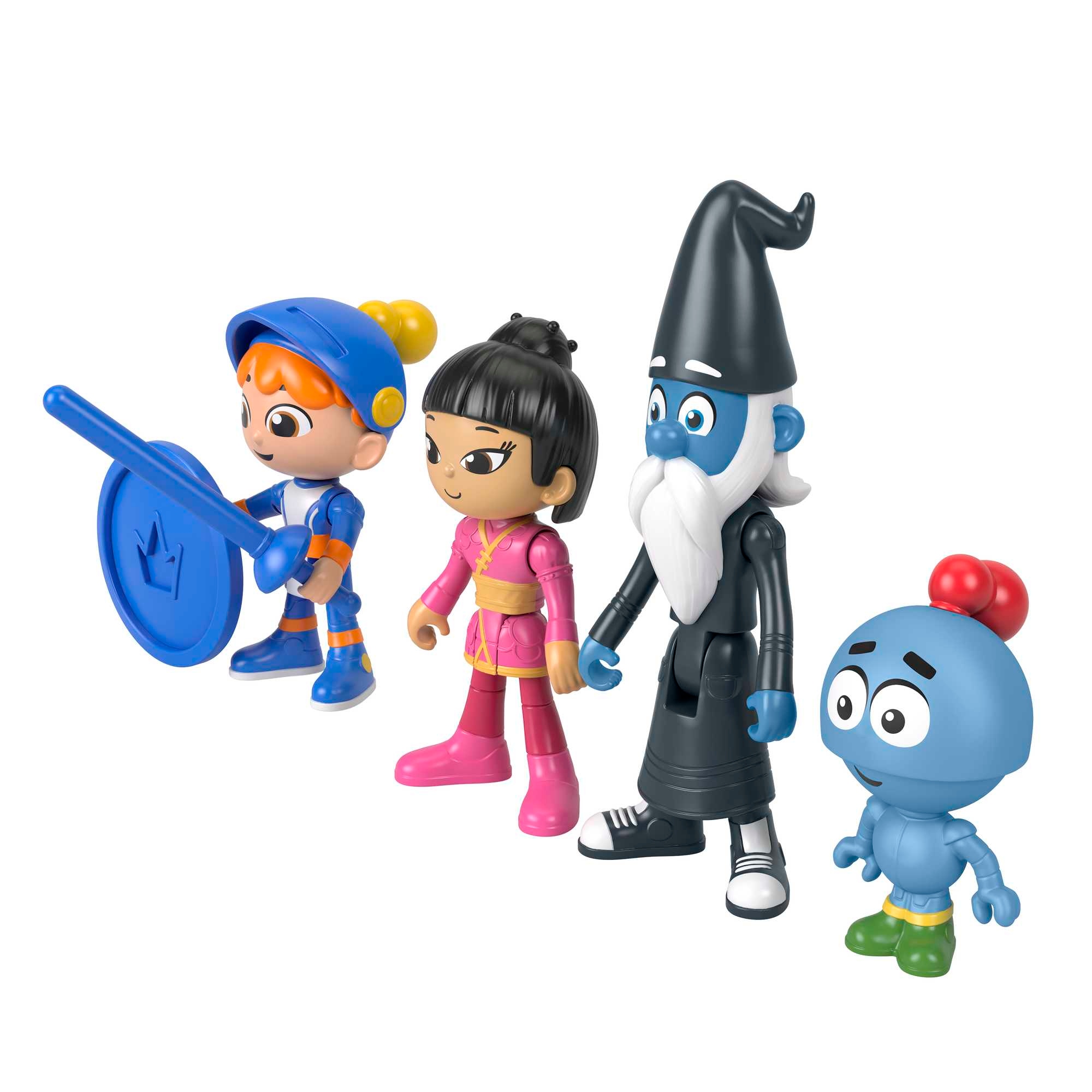 Gus Mały - Wielki rycerz zestaw figurek 4-pack HGY69 – Stwórz własne przygody!