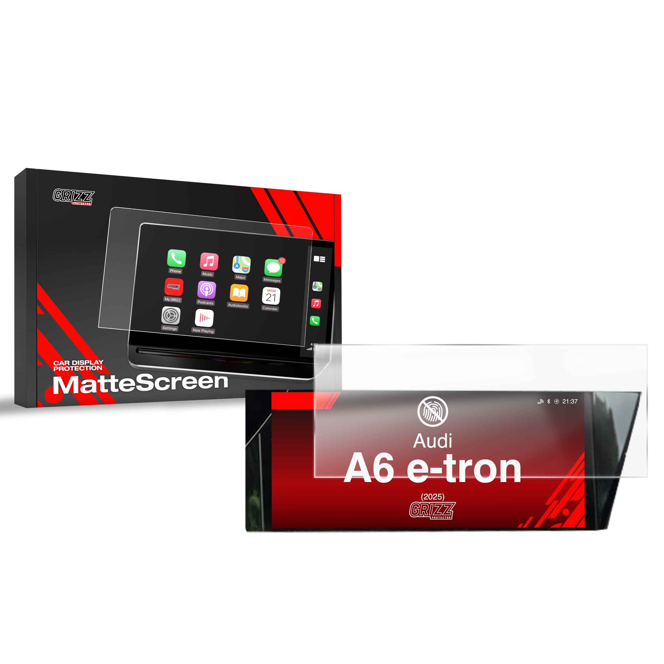 Folia matowa GrizzGlass CarDisplay Protection do Audi A6 e-tron 10,9