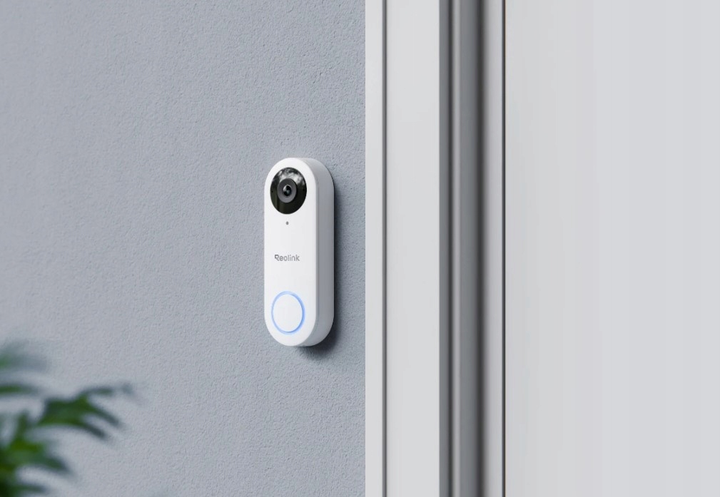 Reolink White Video Doorbell WiFi + Chime 2K – Nowoczesne rozwiązanie dla Twojego domu
