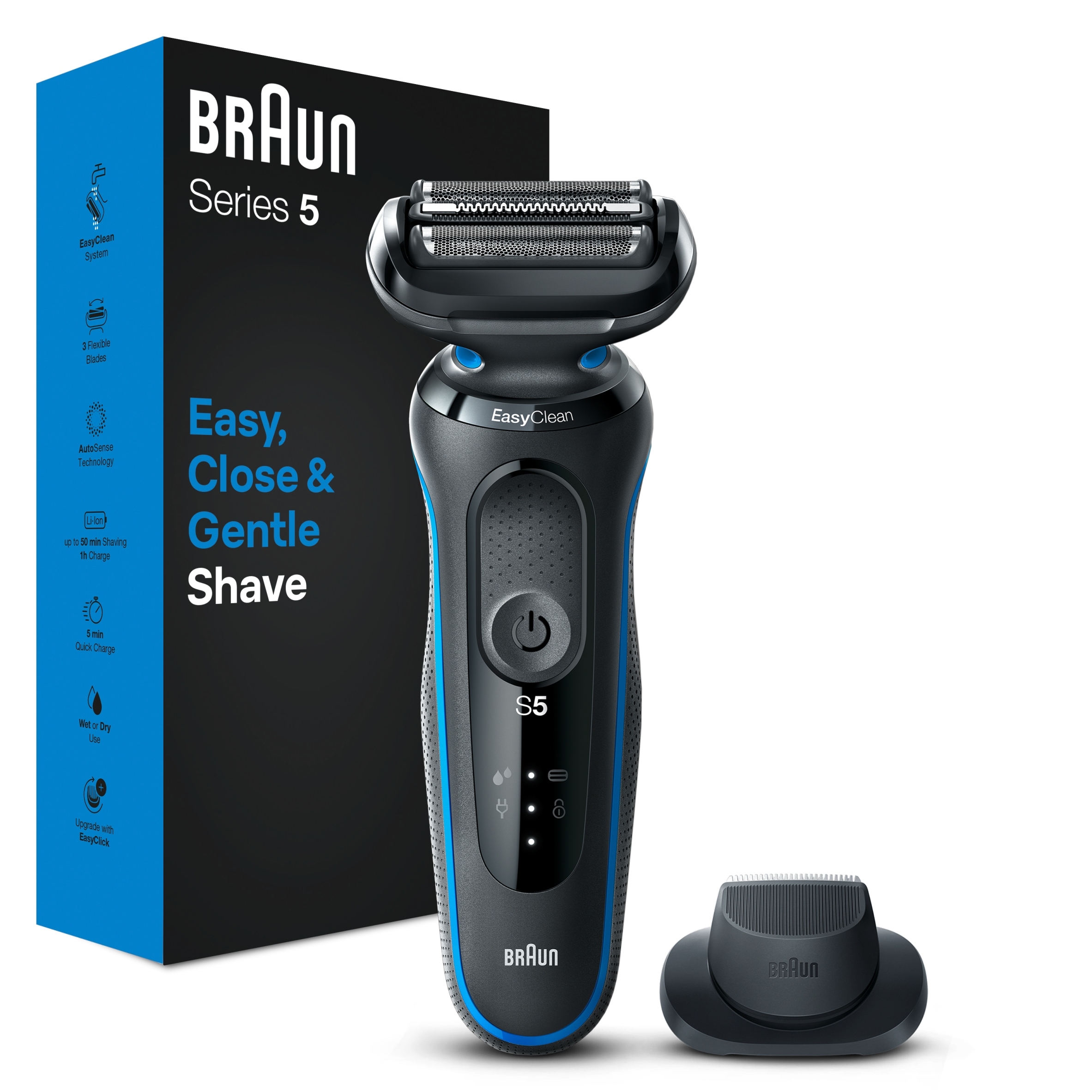 Elastyczne ostrza dostosowujące się do konturów twarzy