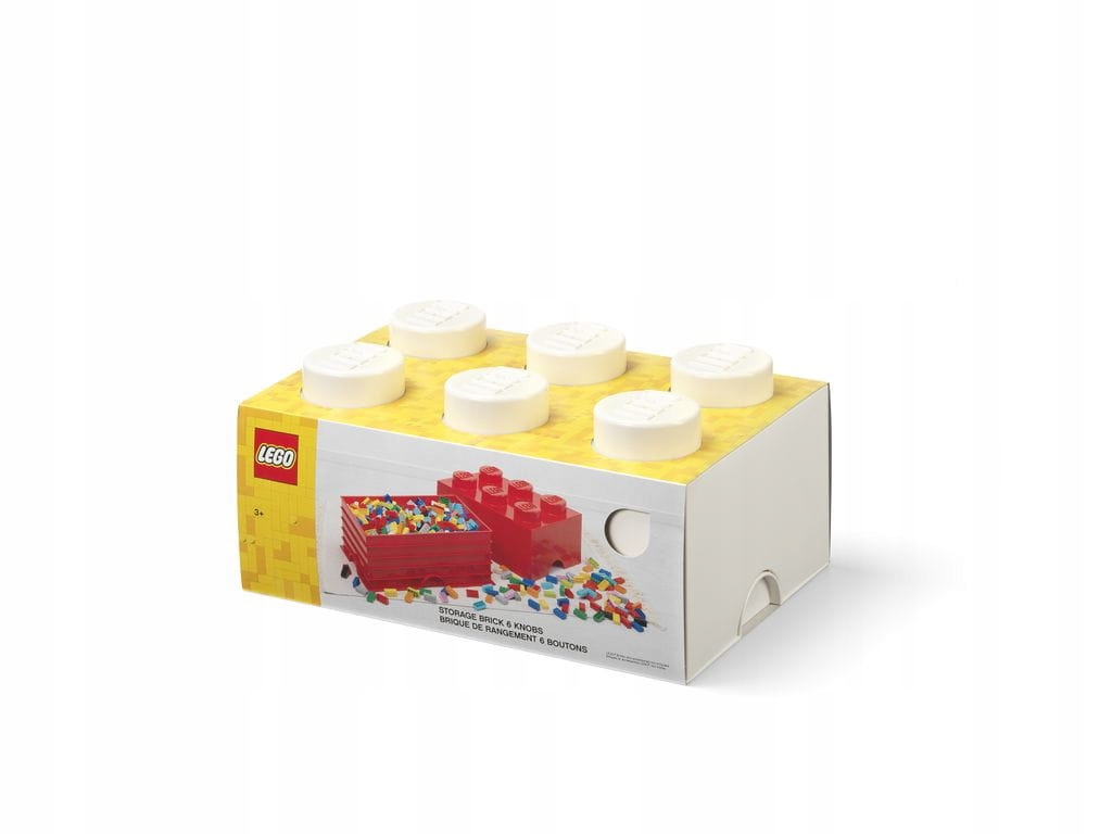 Możliwość łączenia z innymi pojemnikami LEGO