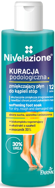 Nivelazione Zmiękczający płyn do kąpieli stóp 170 ml – Idealna pielęgnacja dla Twoich stóp
