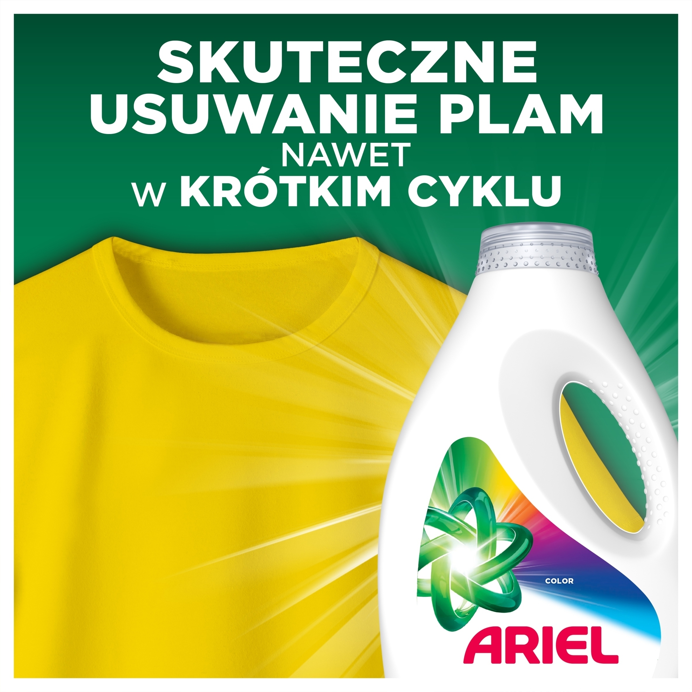 Efektywne usuwanie plam – Idealny do tkanin kolorowych