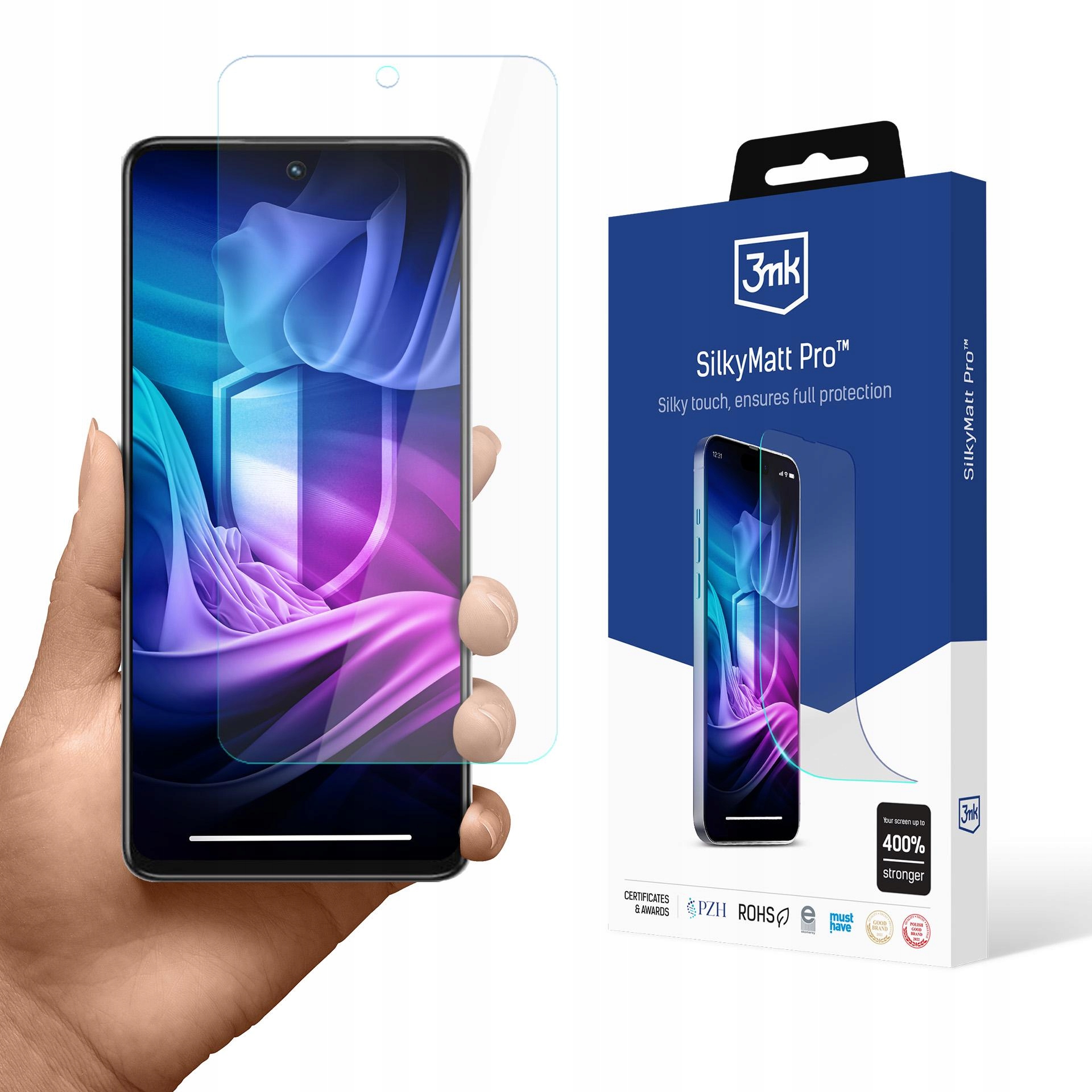 TECNO SPARK 30 PRO - 3MK SILKY MATT PRO – Ochrona ekranu na najwyższym poziomie
