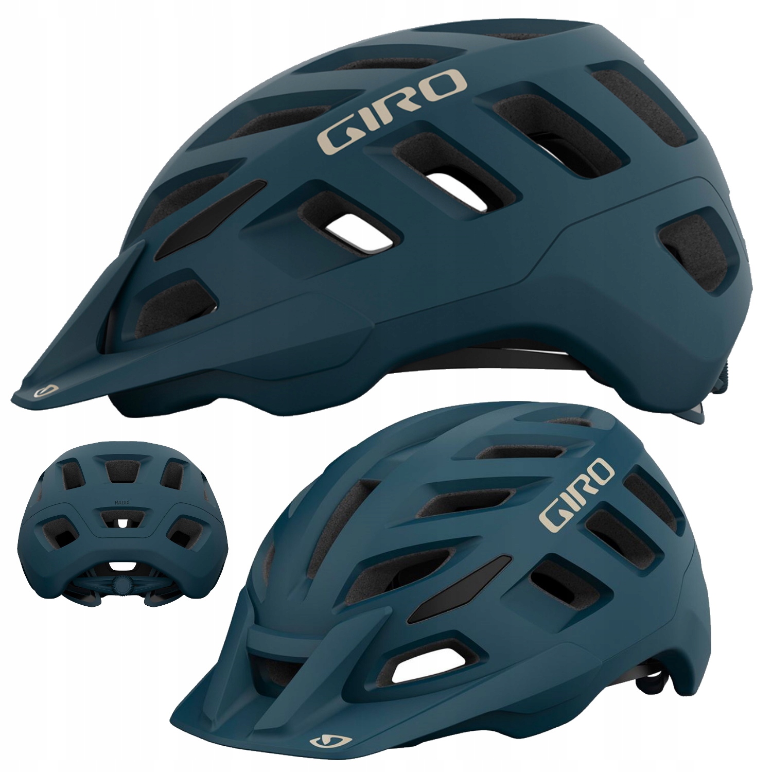 Kask MTB GIRO RADIX roz. L (59-63 cm) – Ochrona i komfort na szlaku