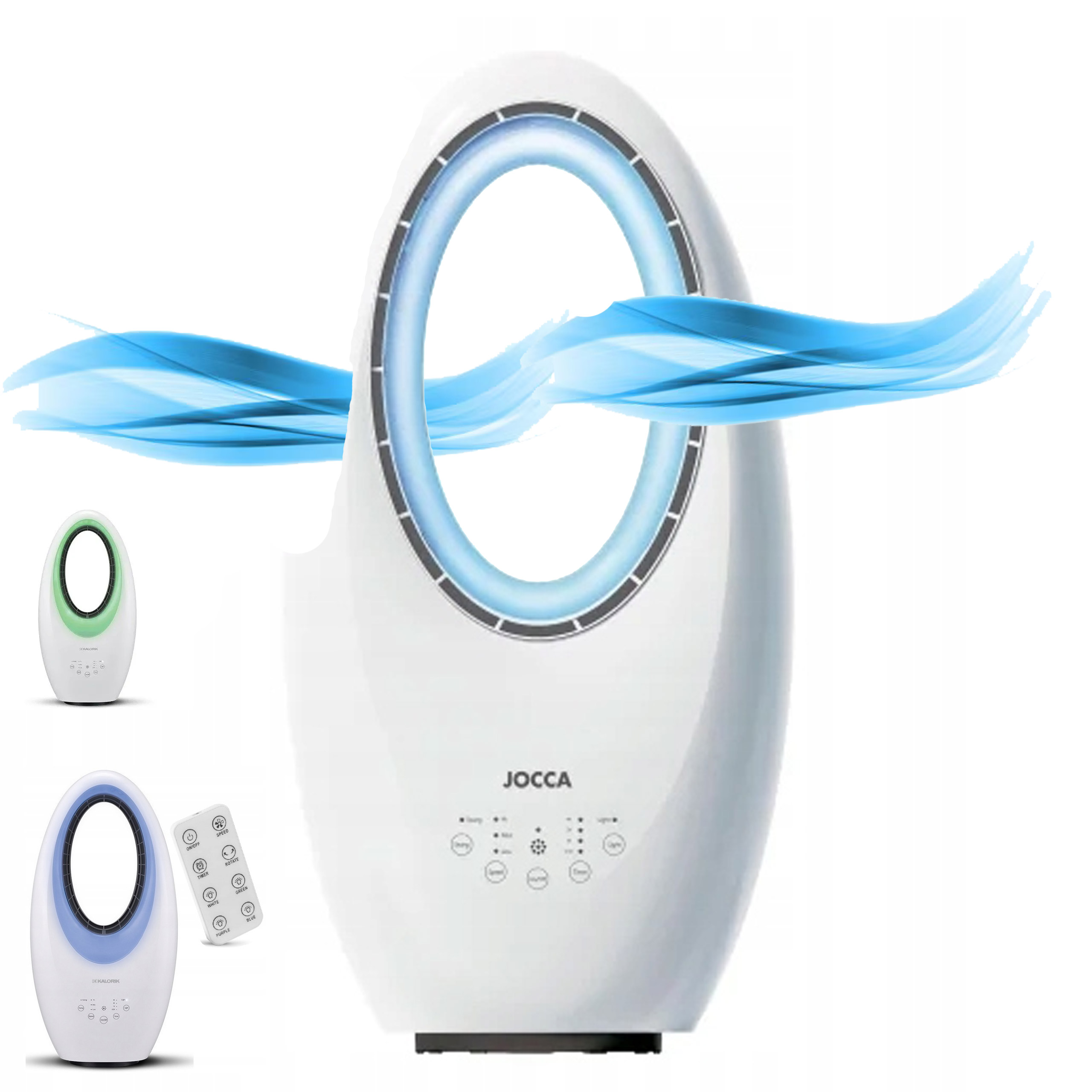 Wiatrak - Wentylator Bezłopatkowy Jocca 60W LED – Nowoczesne chłodzenie w Twoim domu