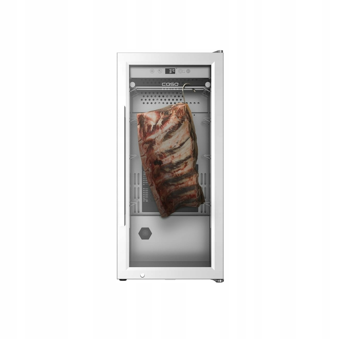 Chłodziarka do wina Caso Germany DryAged Master 63 – Idealne warunki do sezonowania mięsa