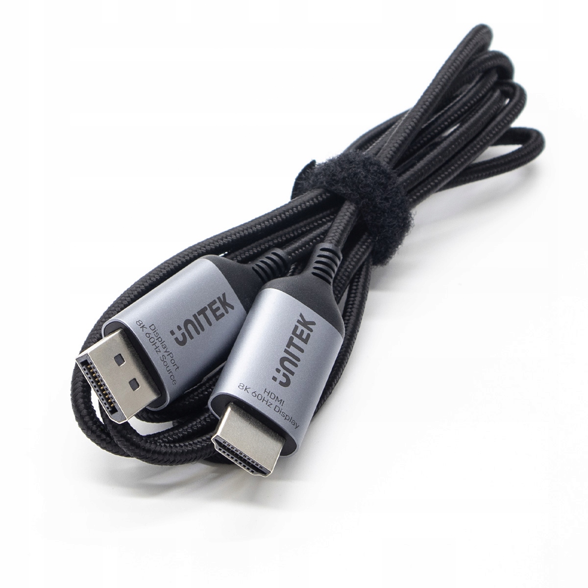 Unitek Kabel DisplayPort 1.4 do HDMI 2.1, 8K, 1,8m – Doskonałe połączenie dla Twojego sprzętu