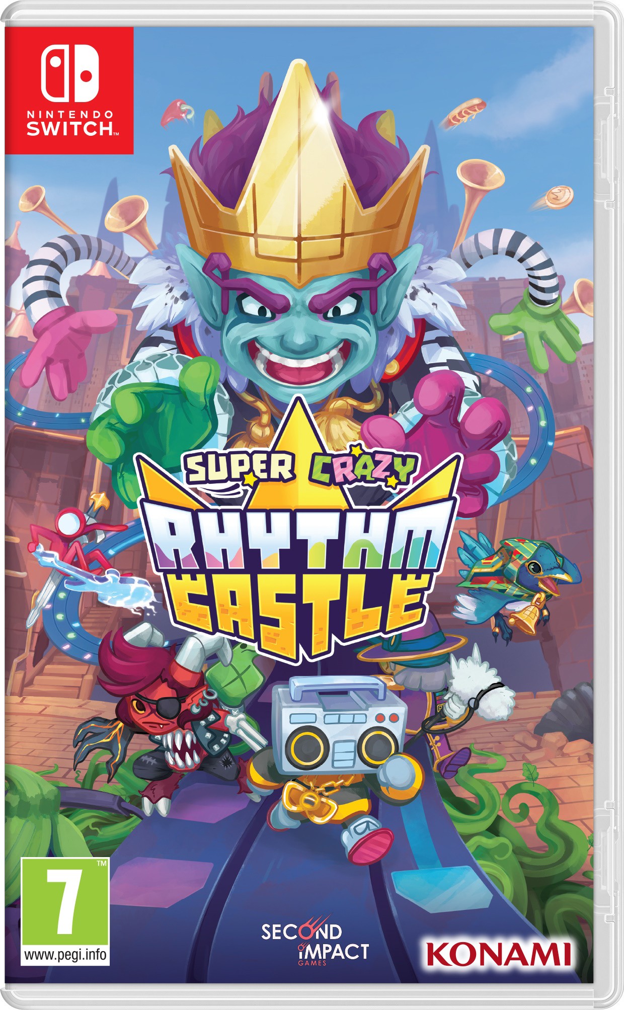 Super Crazy Rhythm Castle – Szalona przygoda w rytmie muzyki
