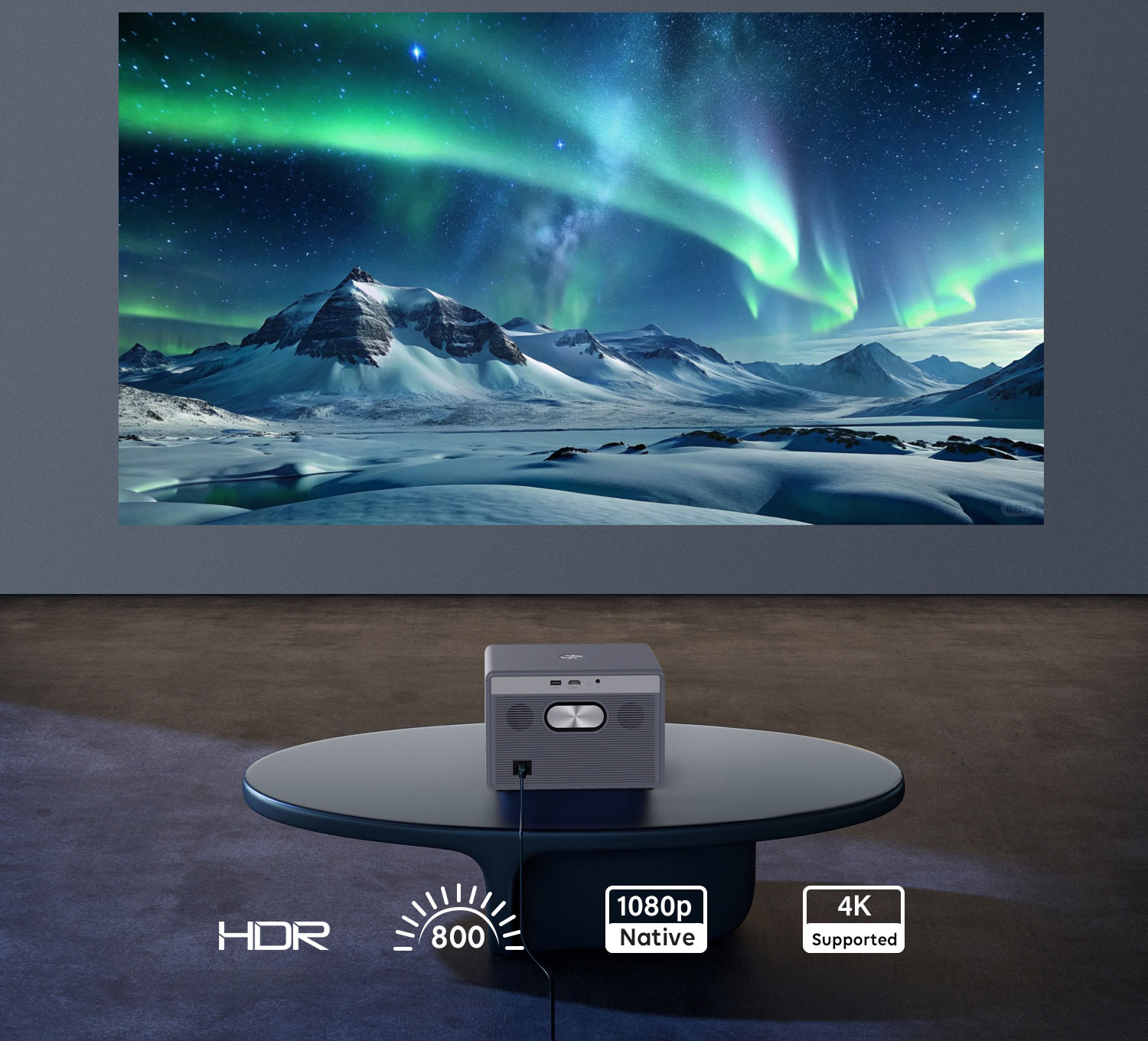 Jasność 1000 ANSI lumenów i kontrast 2000:1 – Wyjątkowa jakość obrazu w każdych warunkach