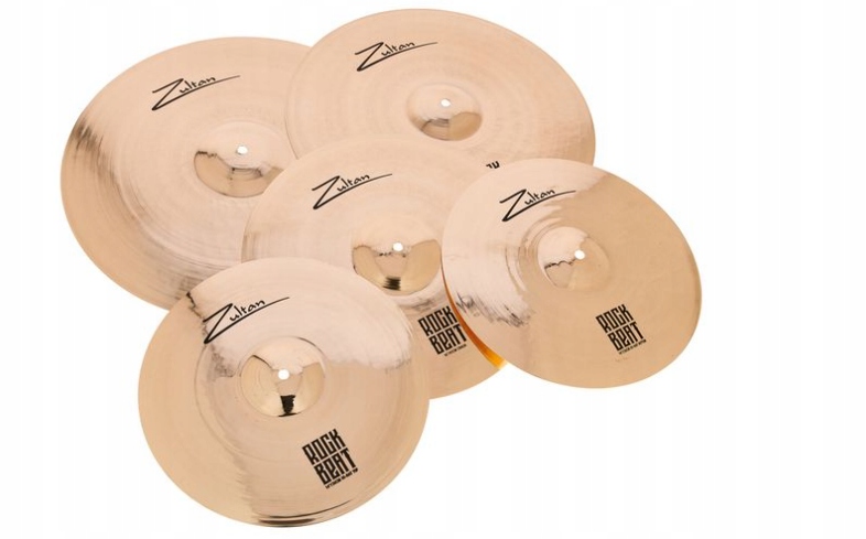 Zultan Rock Beat Profi Cymbalset – Profesjonalny zestaw talerzy perkusyjnych