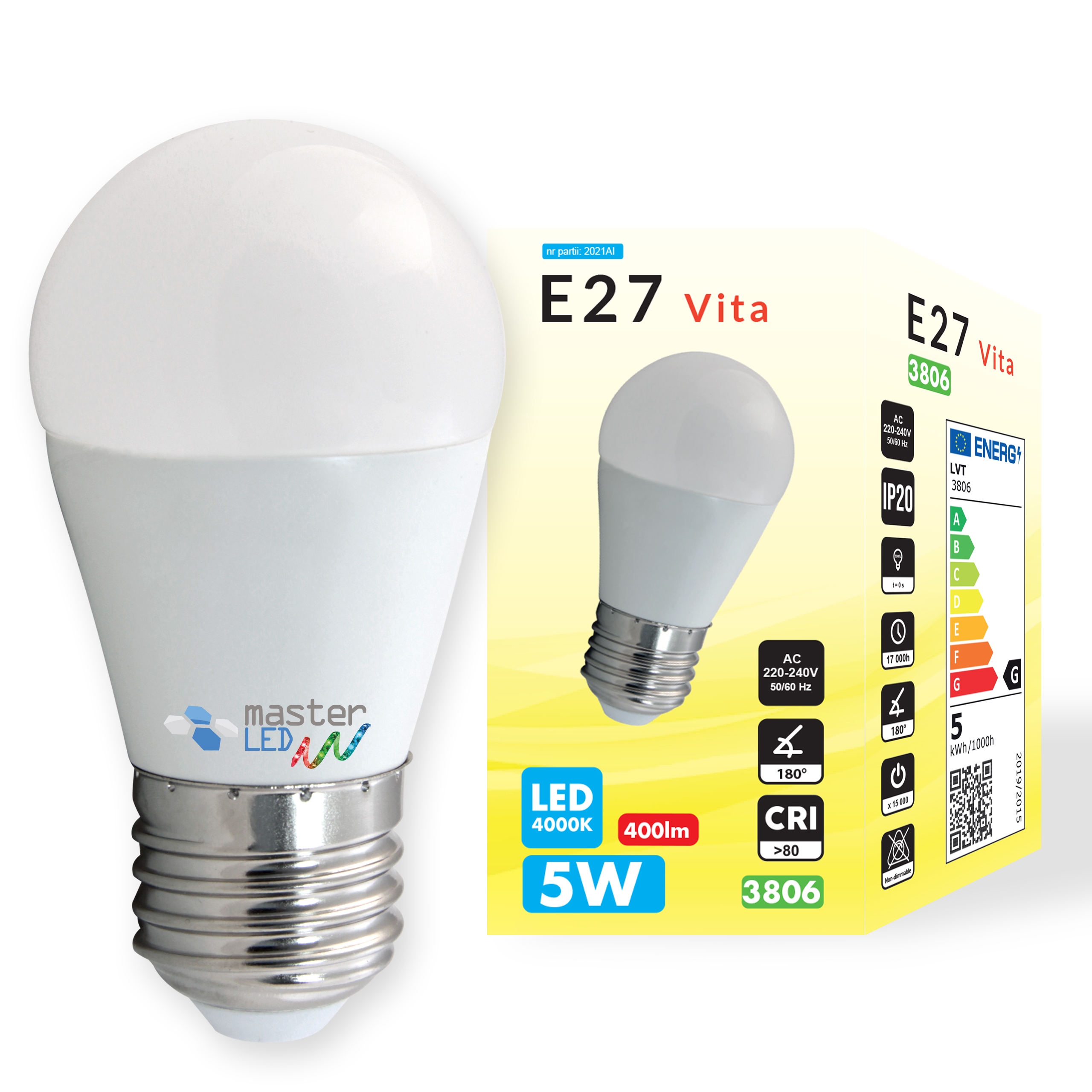 Żarówka LED E27 400lm 5W – oświetlenie dla Twojego domu