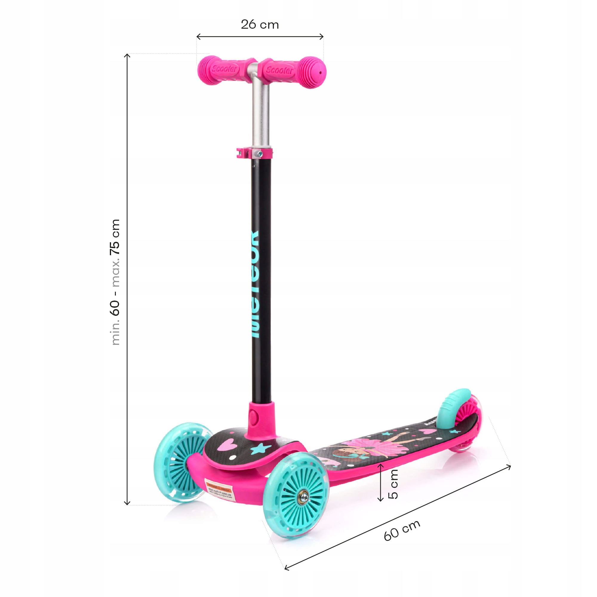 Atrakcyjny design z świecącymi kółkami