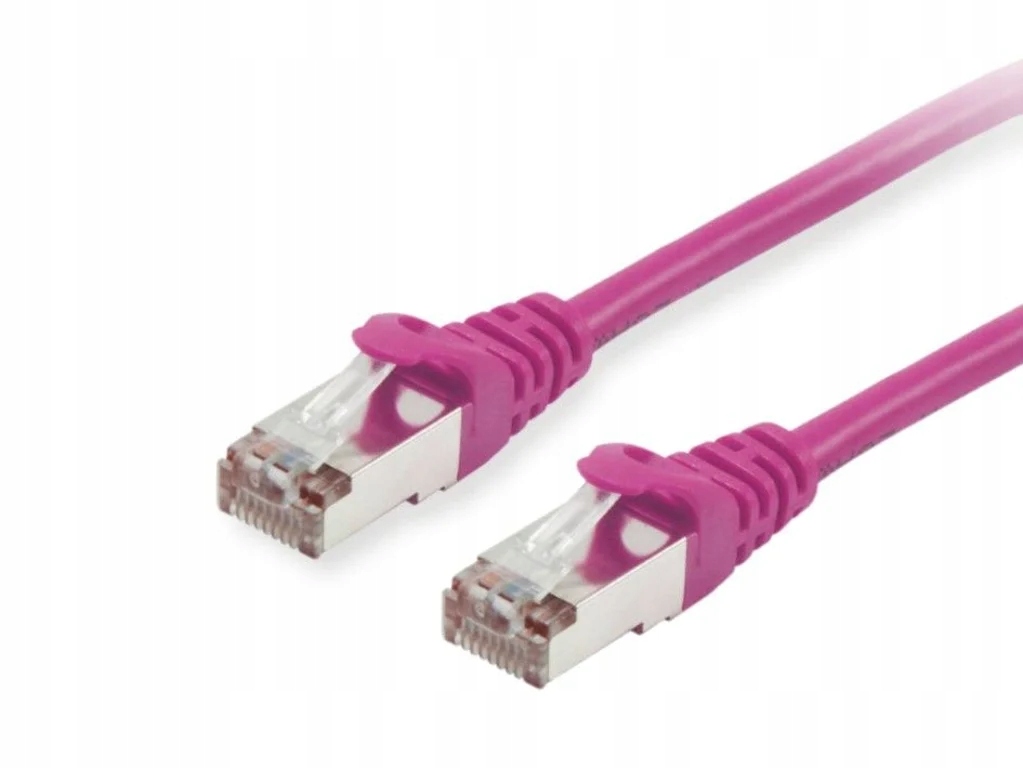 Patchcord Cat6, S/FTP, 3m, fioletowy – Wysoka jakość połączeń sieciowych