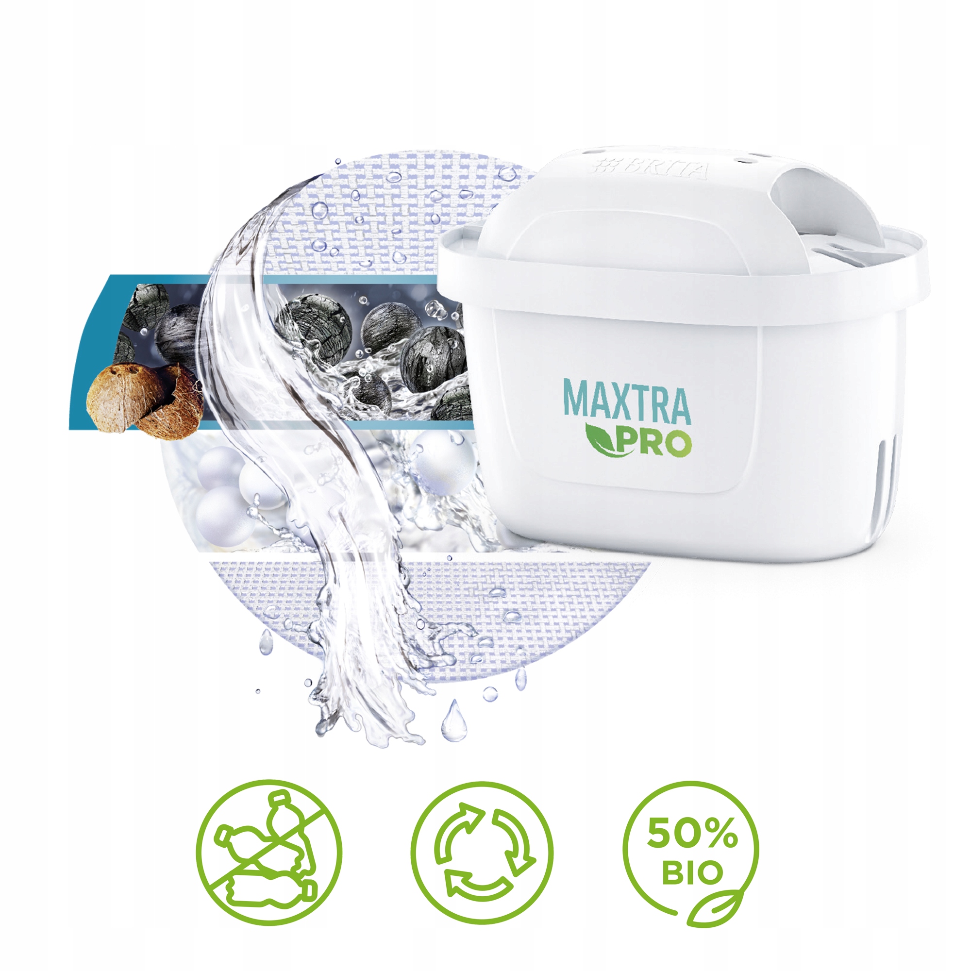 Doskonała filtracja z wkładami MAXTRA PRO Pure Performance