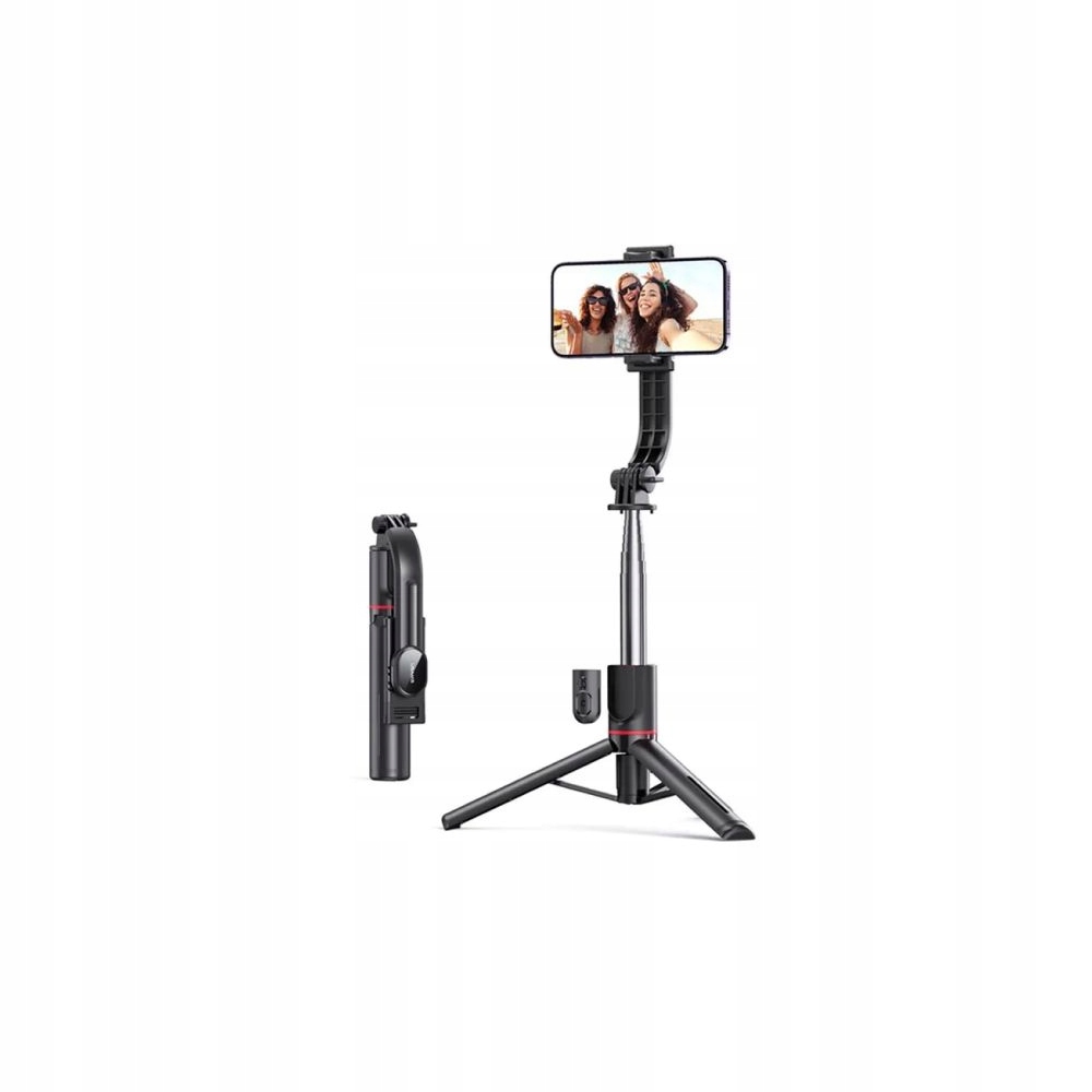 Uchwyt selfie tripod ZB256 Czarny – Idealny towarzysz do zdjęć