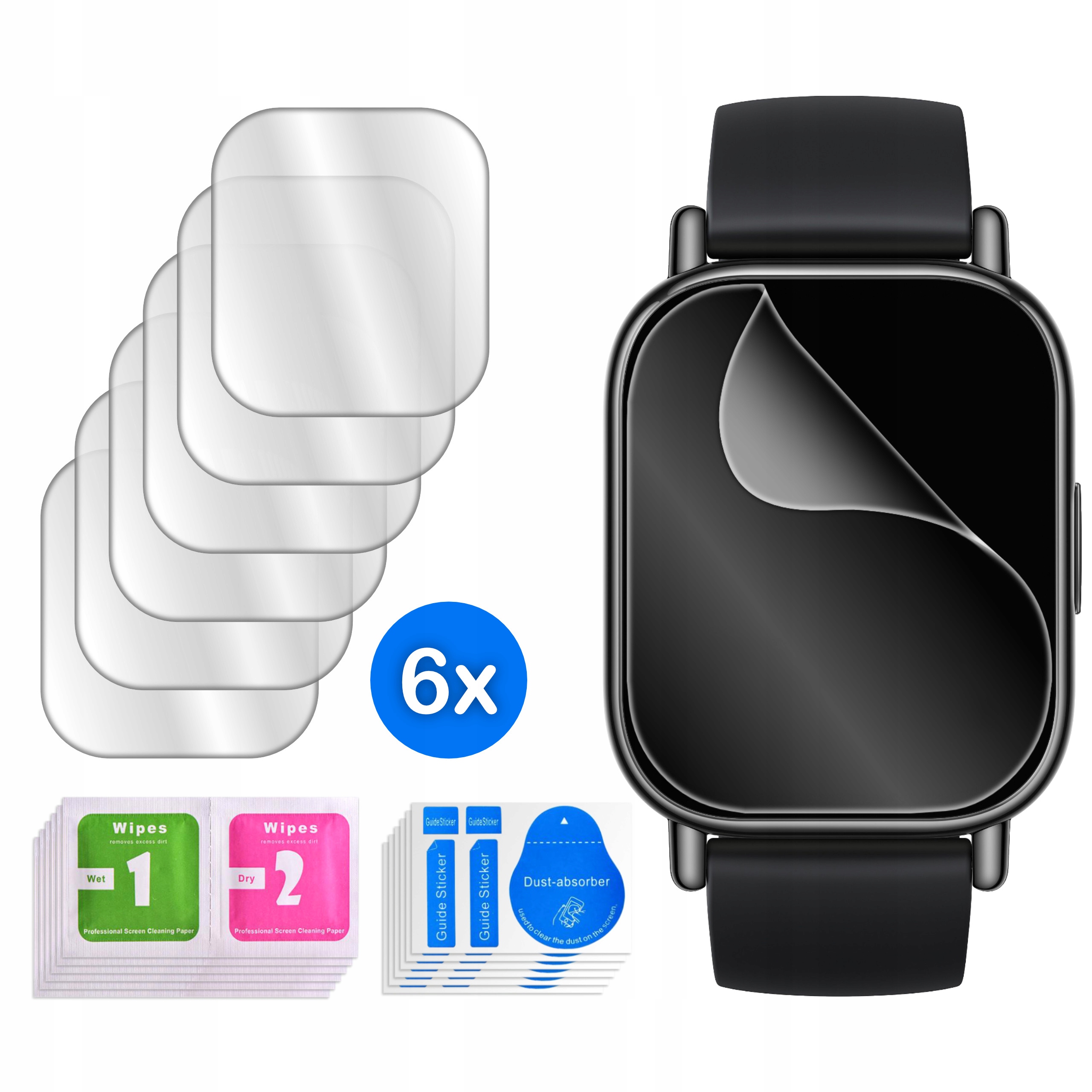 Folia ochronna HYDROŻELOWA 3D do Xiaomi Redmi Watch 5 Active – Doskonała ochrona ekranu