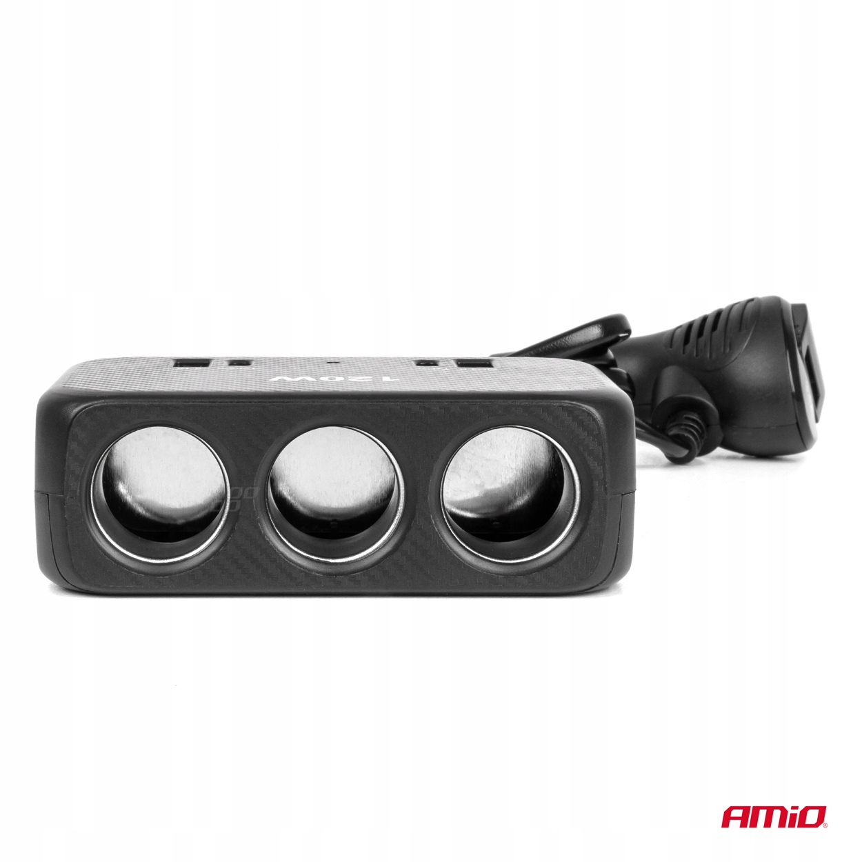 Trzy gniazda zapalniczki – Zasilaj wiele urządzeń jednocześnie