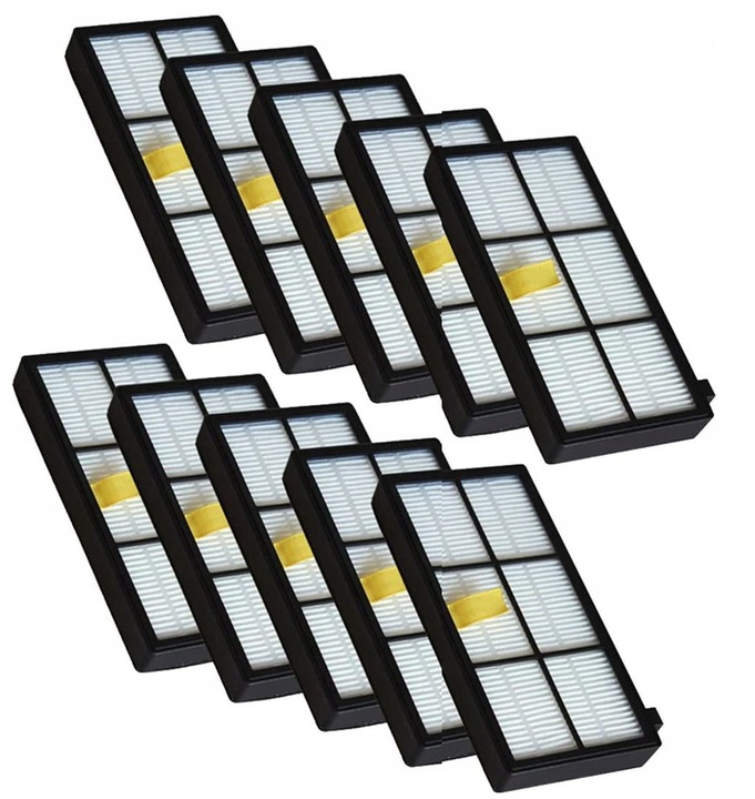 10x Filtr powietrza iRobot Roomba 800 860 870 886 891 896 900 960 966 980 – Wydajność i czystość w Twoim domu