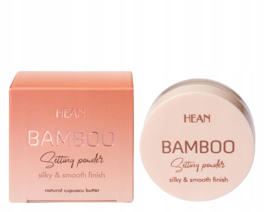 Hean Setting Powder Bamboo – Puder do utrwalania makijażu dla naturalnego efektu
