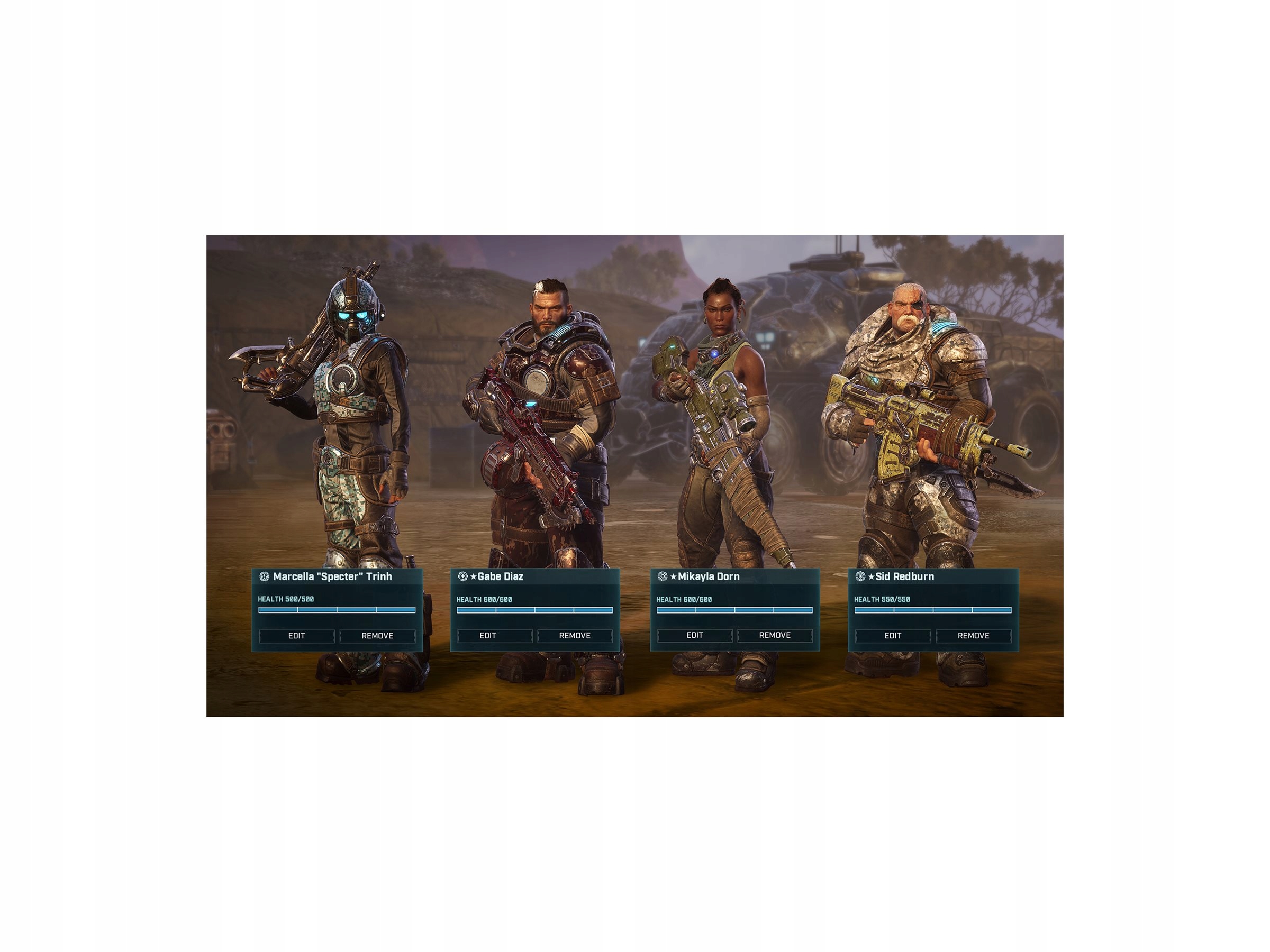 Modyfikacja drużyny i sprzętu w walce z Hordą