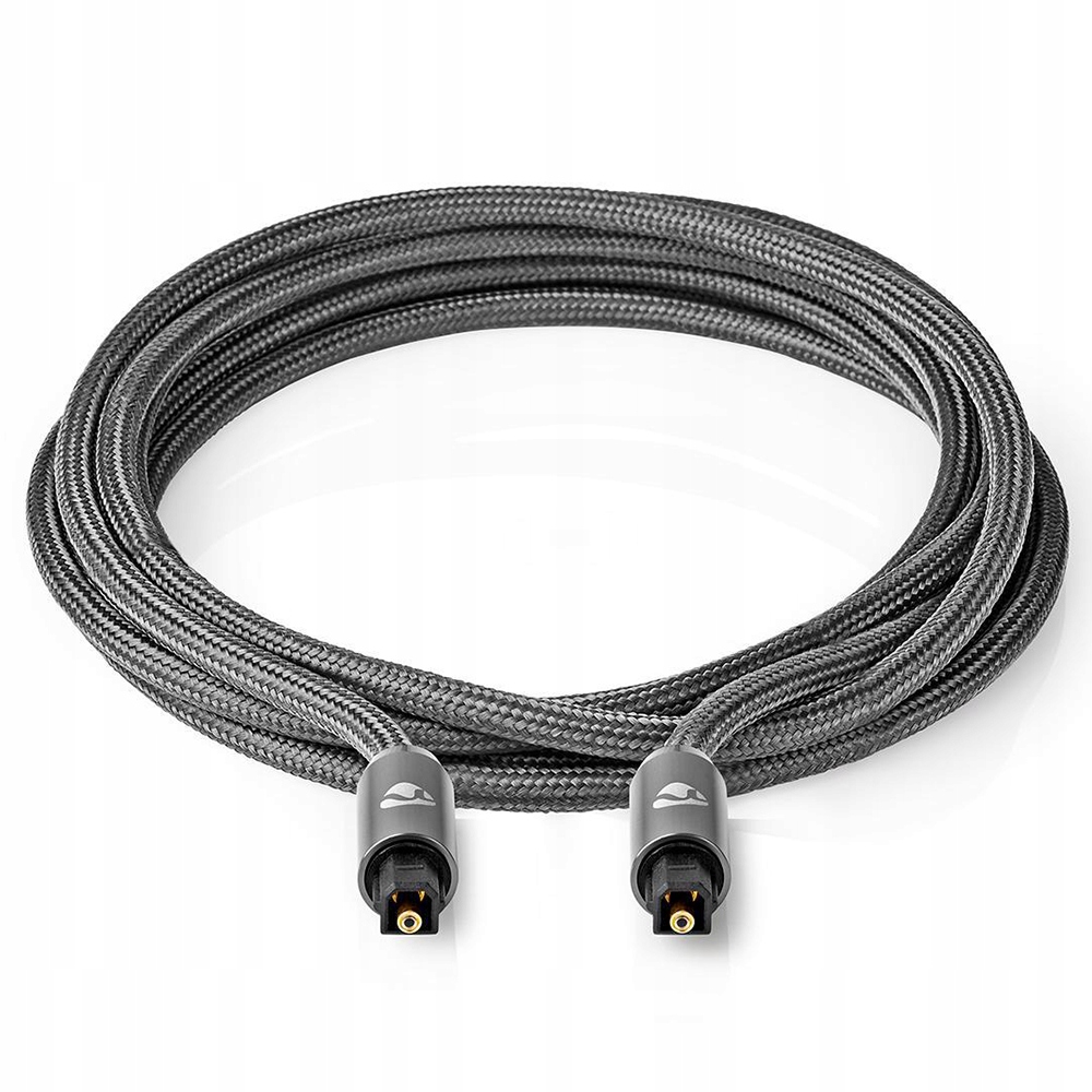 Kabel Nedis CATB25000GY10 – Wysokiej jakości kabel audio TOSLINK 1 m