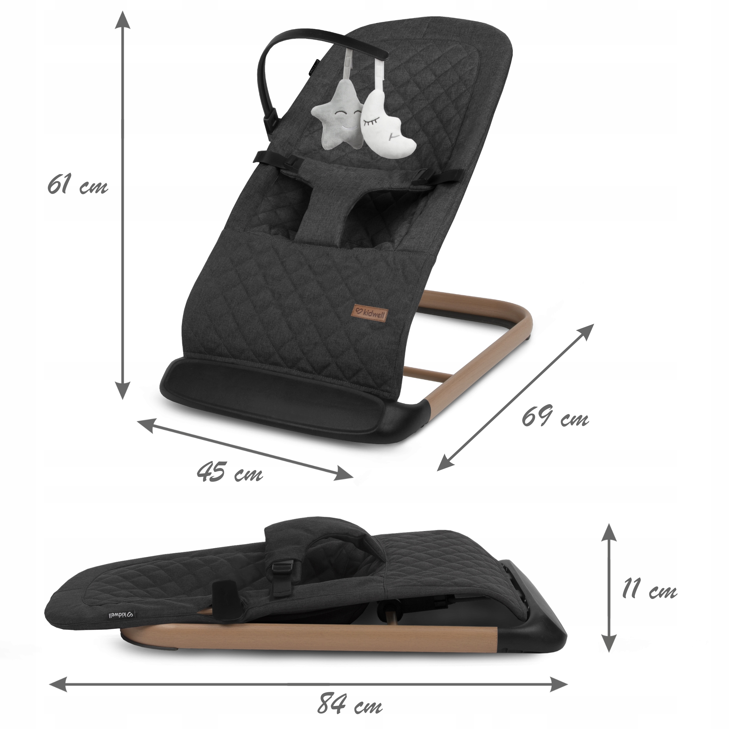 Ergonomiczna konstrukcja wspierająca rozwój motoryczny