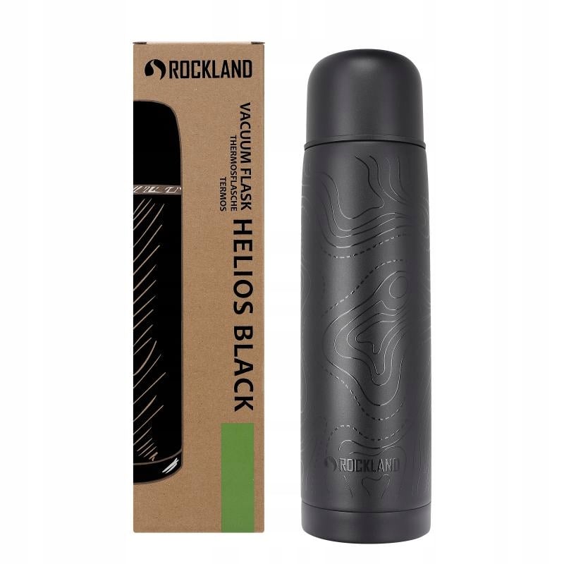 Termos HELIOS BLACK PRINT 1000 ml – Idealny towarzysz na każdą przygodę