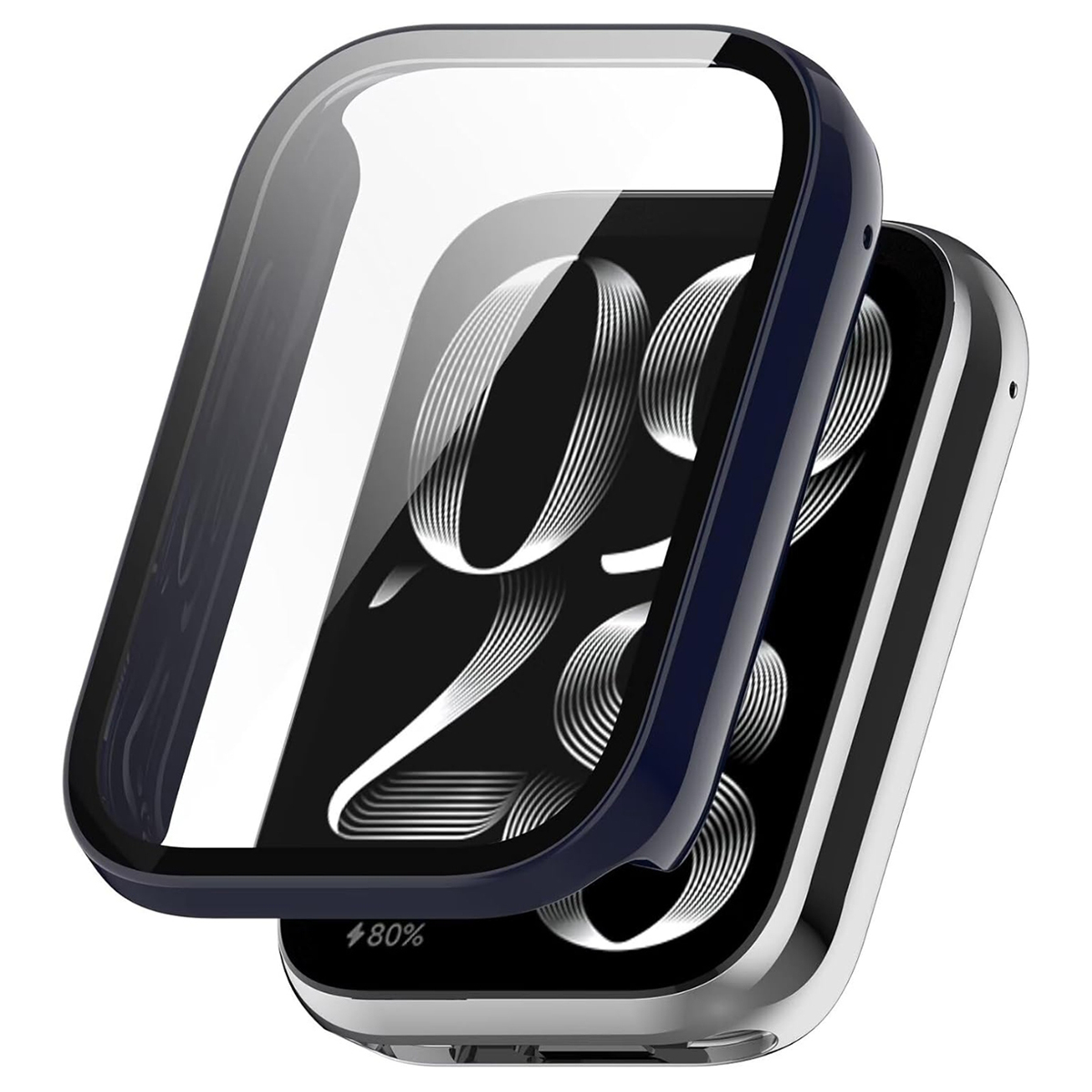 Etui z osłoną ekranu Supero Tpuplating do Xiaomi Smart Band 9 Pro – Ochrona i styl w jednym