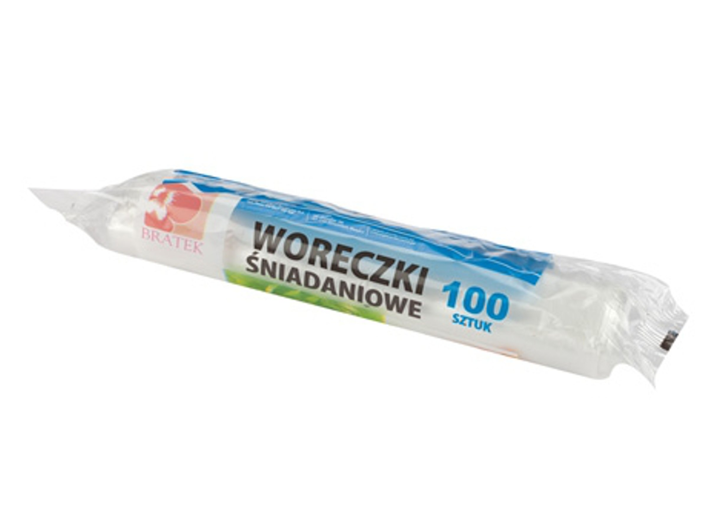 Woreczki śniadaniowe 18x28 cm 100 szt. Bratek – Idealne do przechowywania żywności