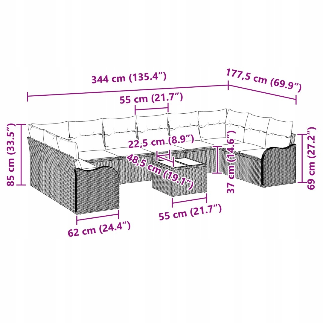 Modułowy design – Dostosuj układ do swojej przestrzeni