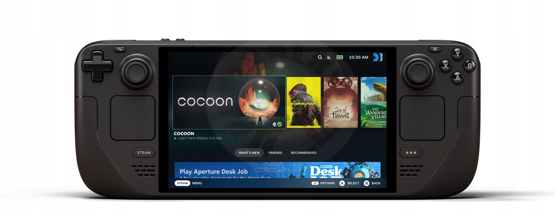 Konsola przenośna CONSOLE VALVE STEAM DECK 256GB – Nowa era gier w Twoich rękach
