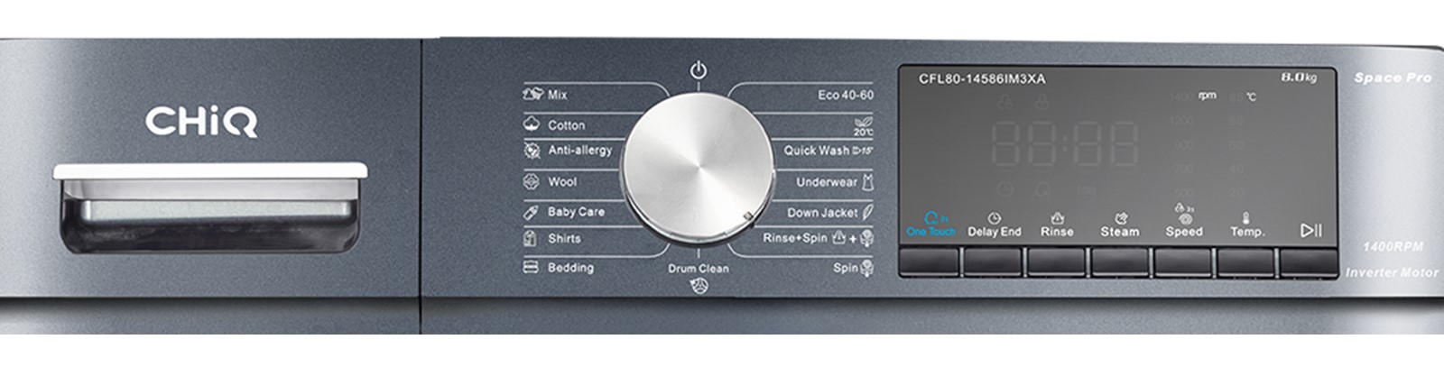 Innowacyjne funkcje prania z programem parowym