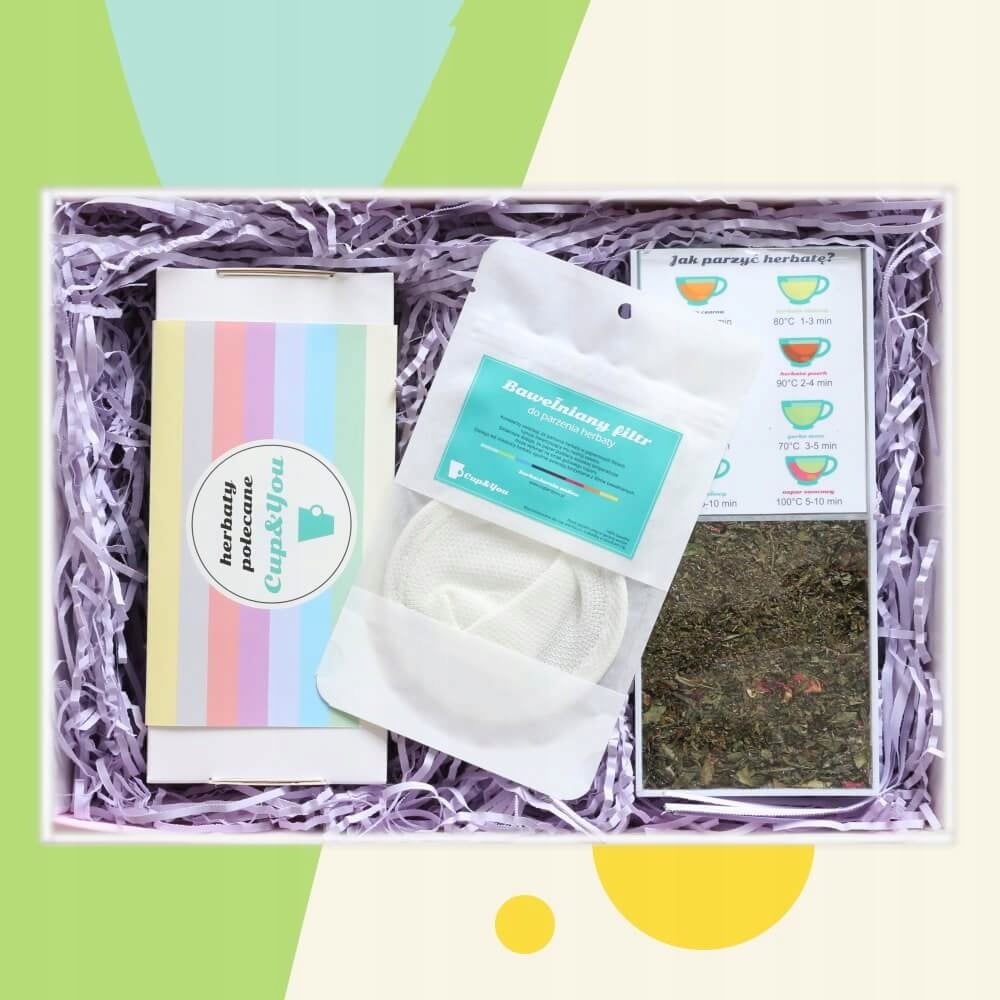 Box herbaty w saszetkach 20szt + dyspenser i filtr Technika wykonania inny