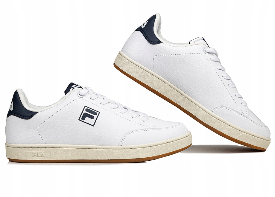 Courtbay biało-granatowe FFM0365 13462 44 – Idealne buty sportowe dla mężczyzn