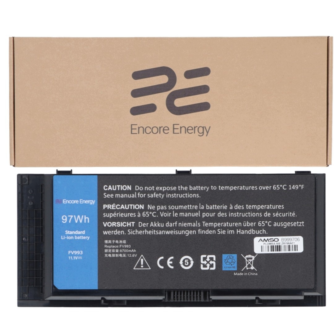 Bateria Dell Precision M4600 M4700 M4800 97Wh 11.1V 8700mAh FV993 – Wydajne zasilanie dla Twojego laptopa