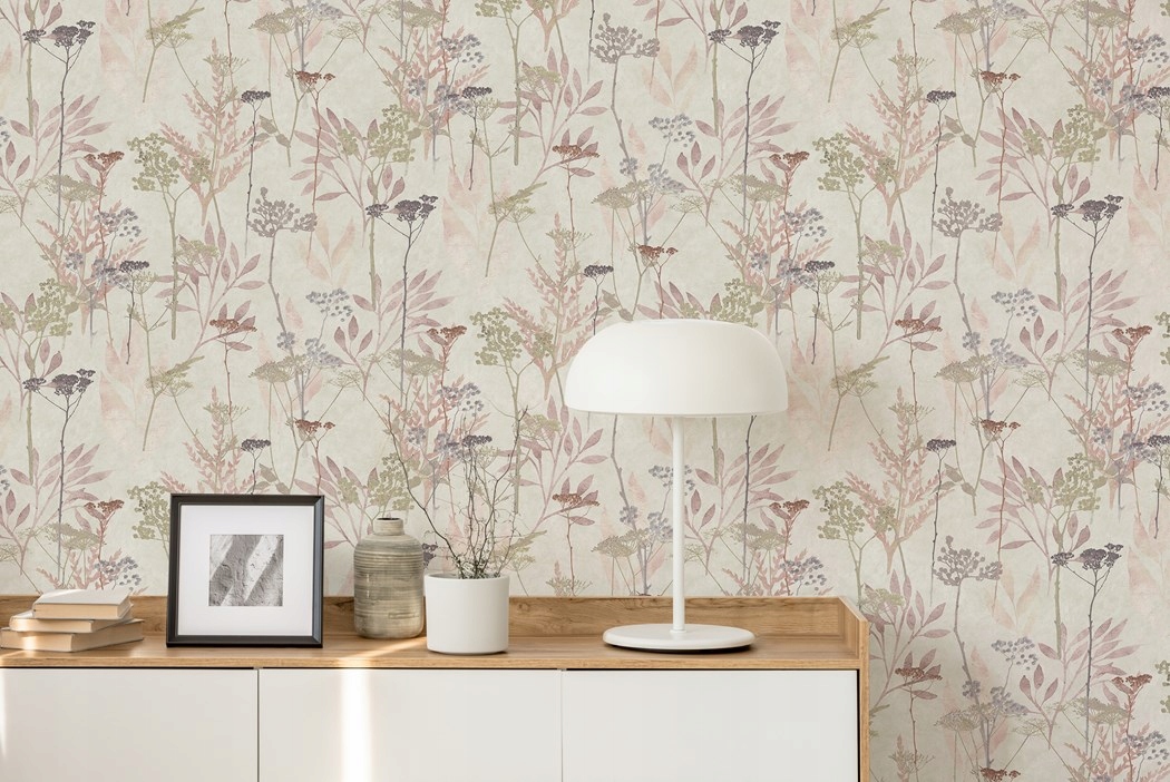 Tapeta WALLPAPER 125061 SOLSTICE PINK – Elegancja i styl w Twoim wnętrzu