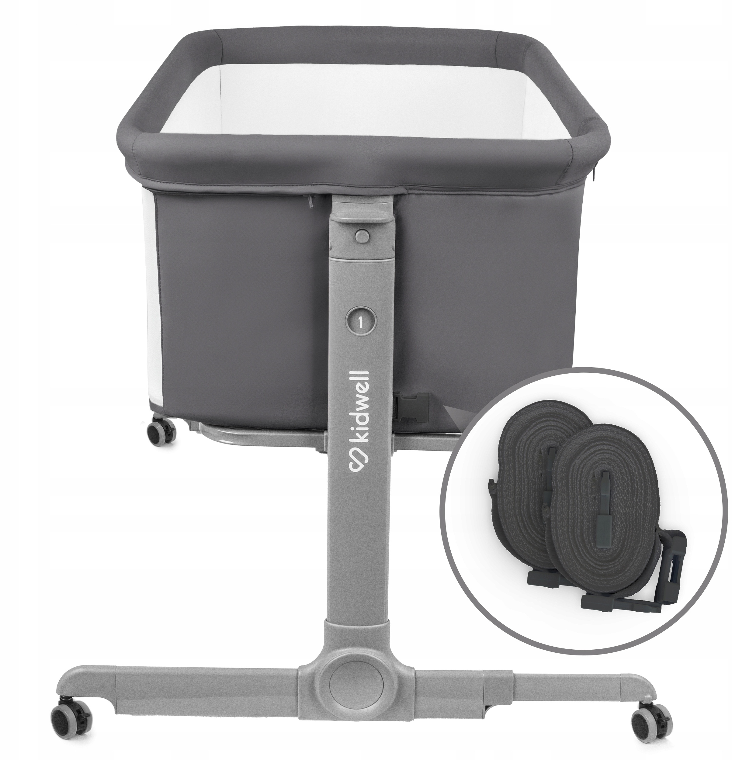 Łóżeczko 2 w 1 – Wybierz tryb dostawny lub wolnostojący