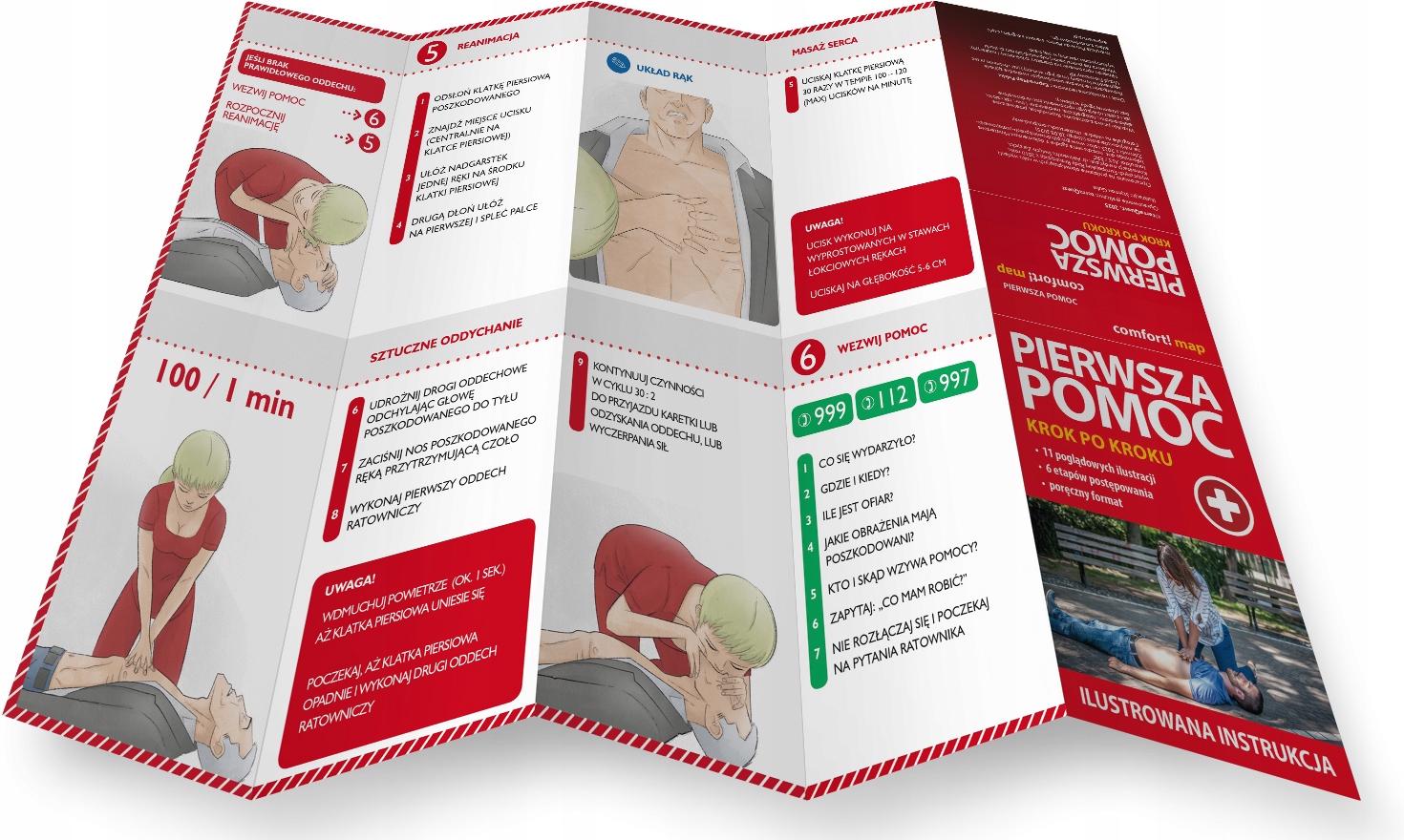 Wygodna instrukcja pierwszej pomocy